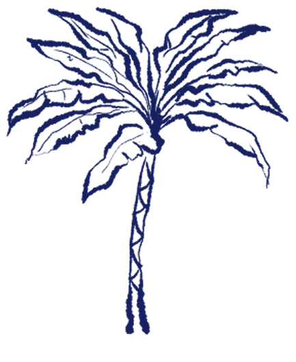 Пальма на море